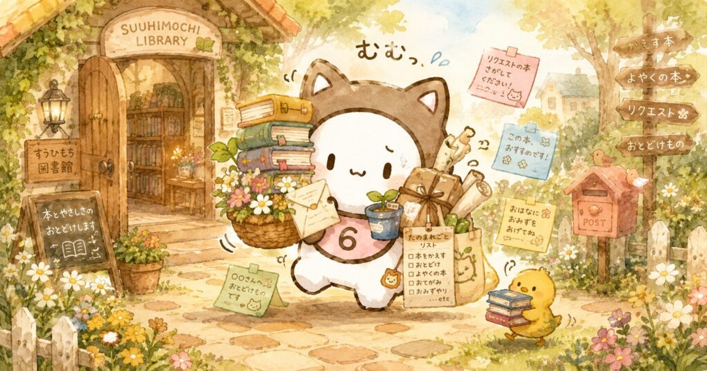 すうひもち6がつまずきやすいところ