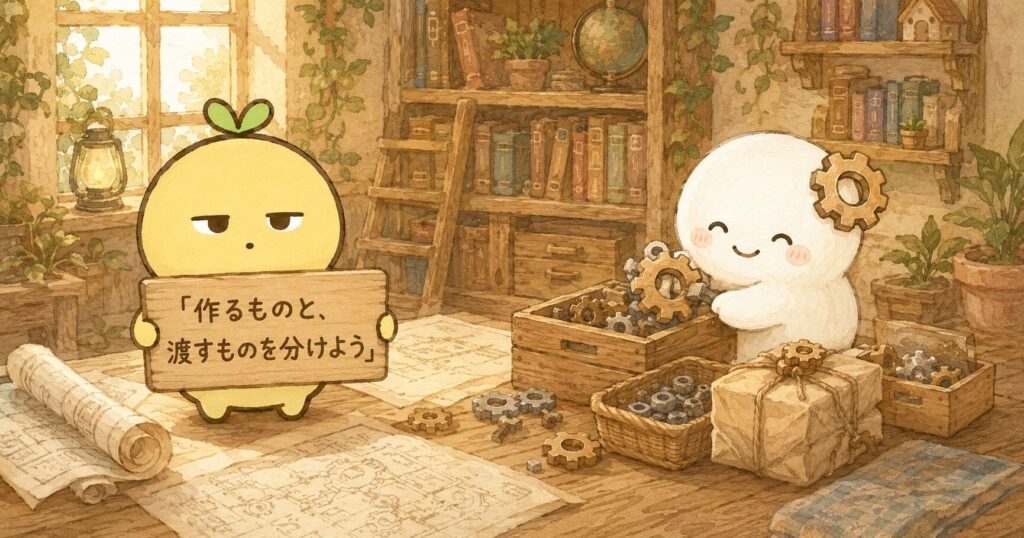 ポテノから、創造者の仮面を持つあなたへ