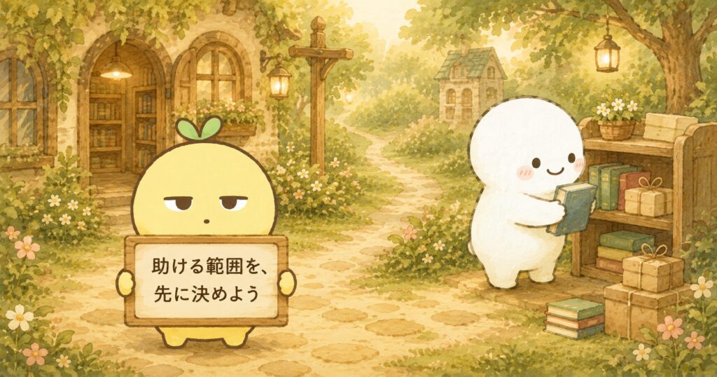 ポテノから、救済者の仮面を持つあなたへ