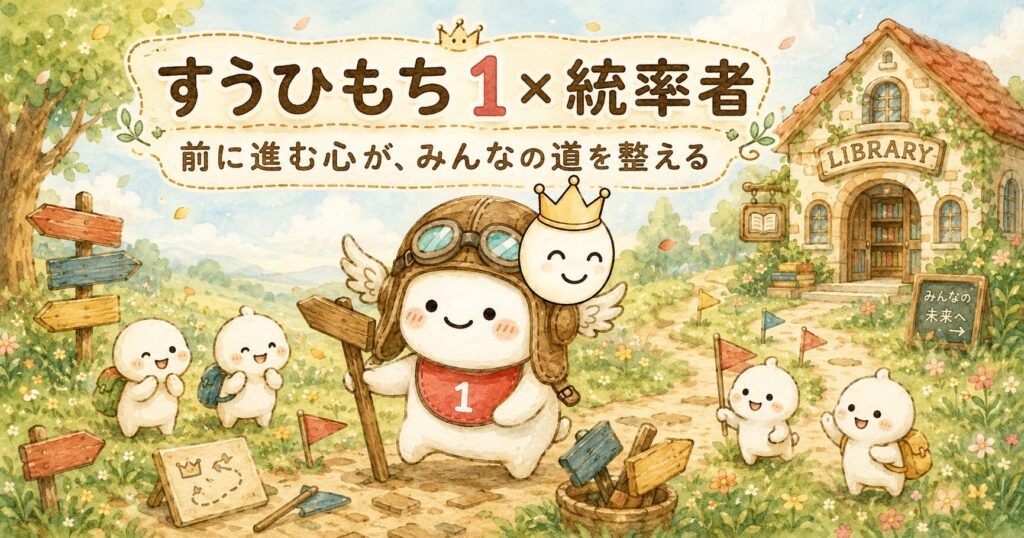 すうひもち1×統率者とは？前に進む心が、みんなの道を整えるタイプ
