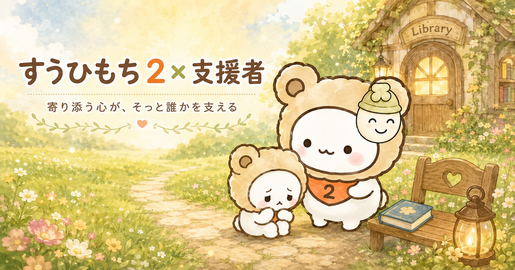 すうひもち2×支援者とは？寄り添う心が、そっと誰かを支えるタイプ