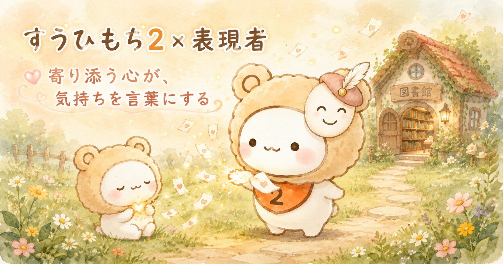 すうひもち2×表現者とは？寄り添う心が、気持ちを言葉にするタイプ