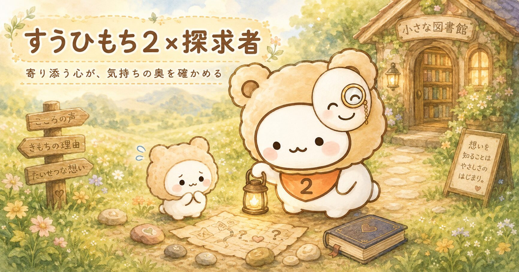 すうひもち2×探求者とは？寄り添う心が、気持ちの奥を確かめるタイプ
