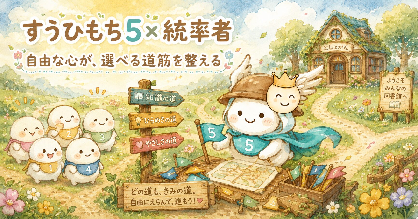 すうひもち5×統率者とは？自由な心が、選べる道筋を整えるタイプ