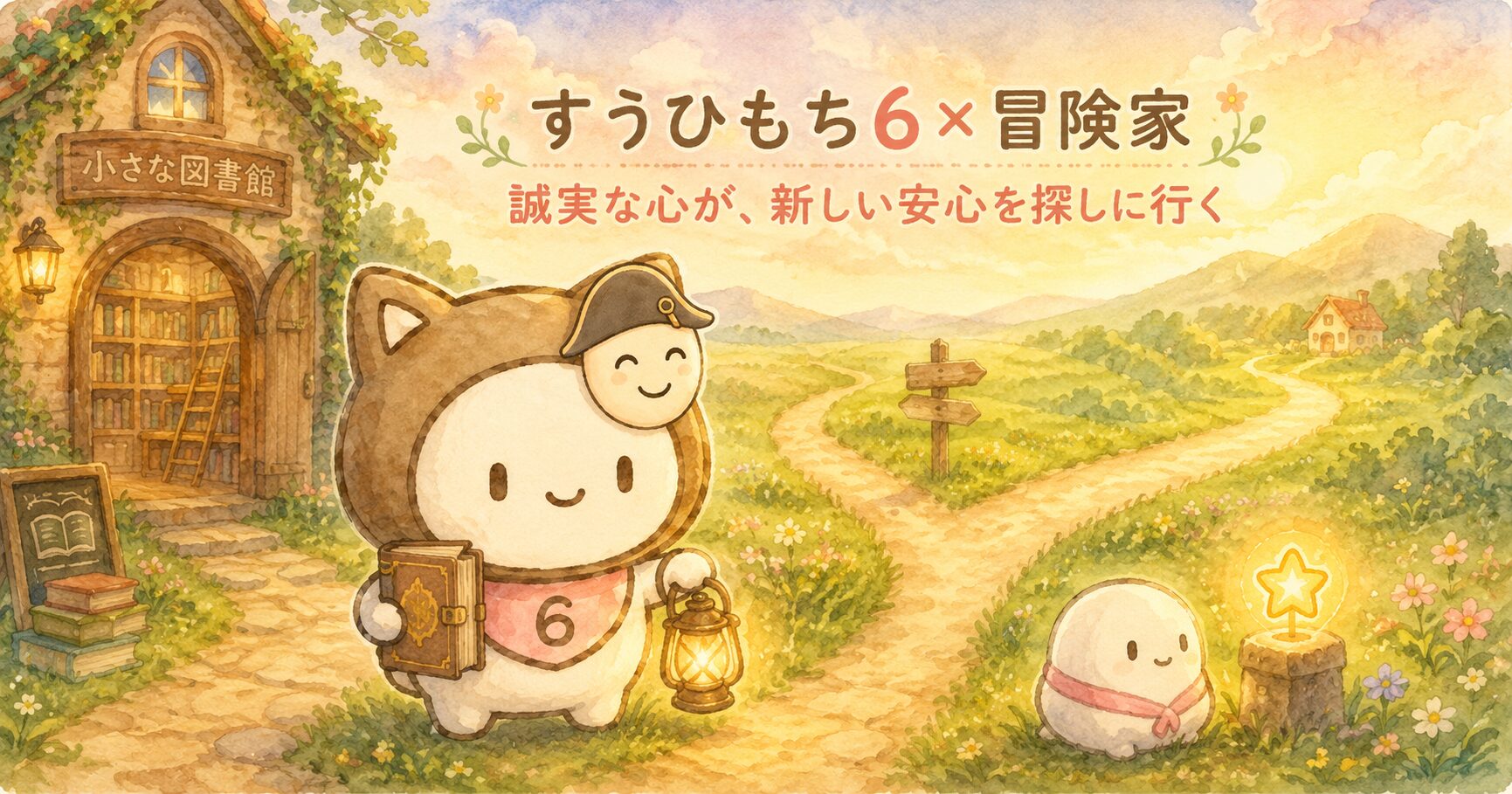 すうひもち6×冒険家とは？誠実な心が、新しい安心を探しに行くタイプ