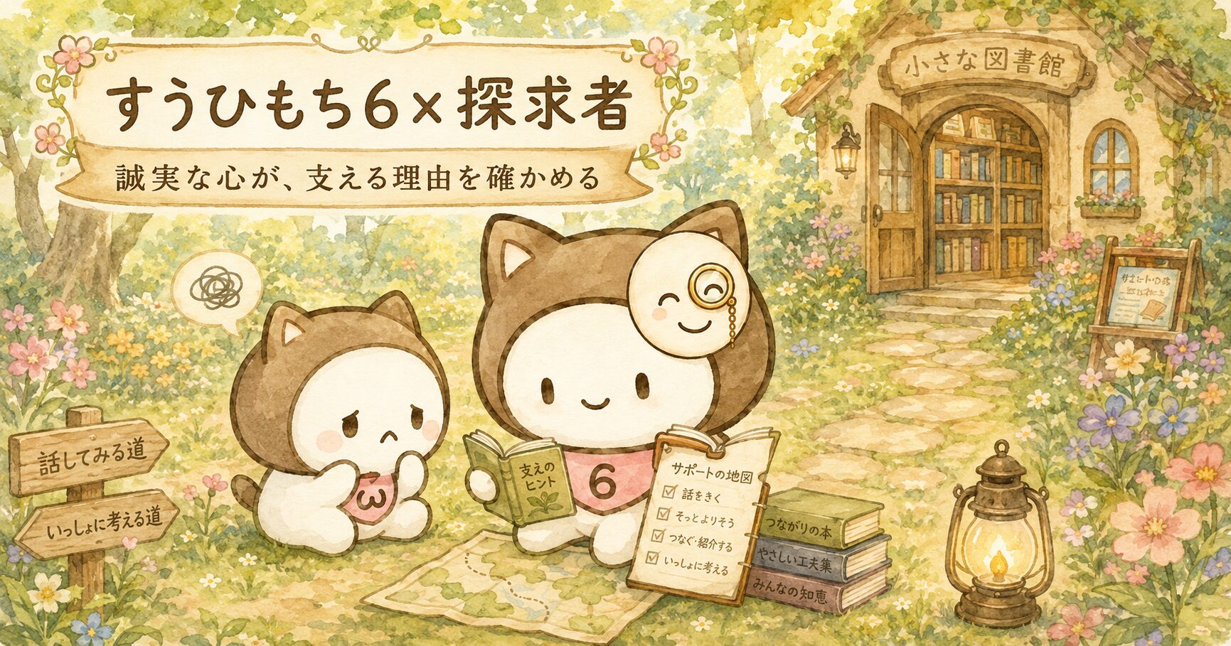 すうひもち6×探求者とは？誠実な心が、支える理由を確かめるタイプ