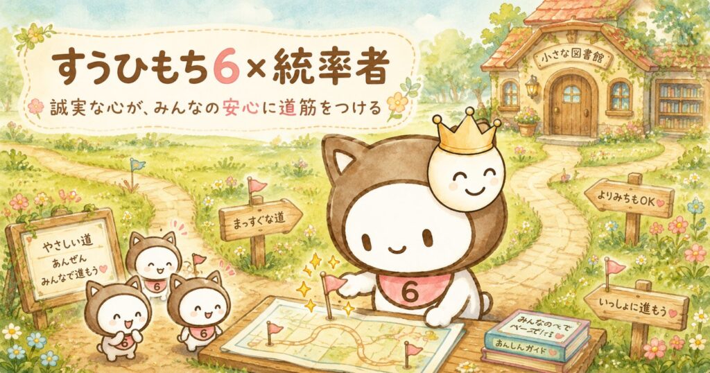すうひもち6×統率者とは？誠実な心が、みんなの安心に道筋をつけるタイプ