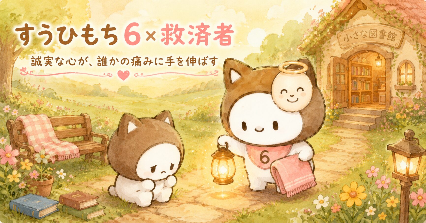 すうひもち6×救済者とは？誠実な心が、誰かの痛みに手を伸ばすタイプ