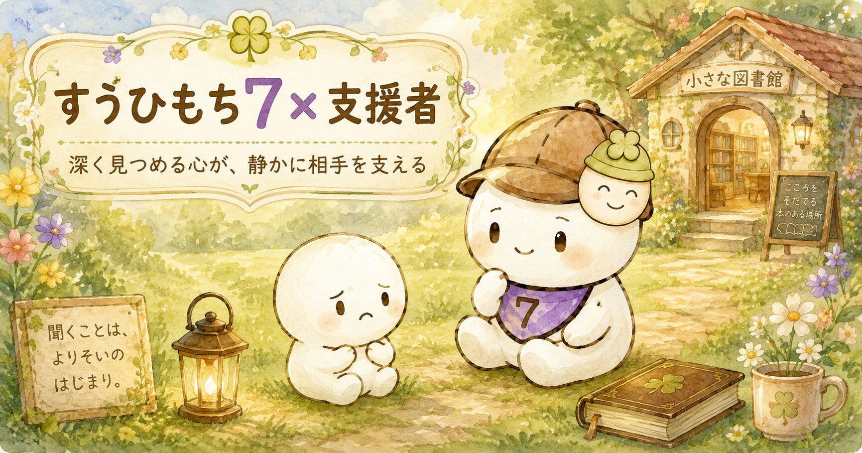 すうひもち7×支援者とは？深く見つめる心が、静かに相手を支えるタイプ