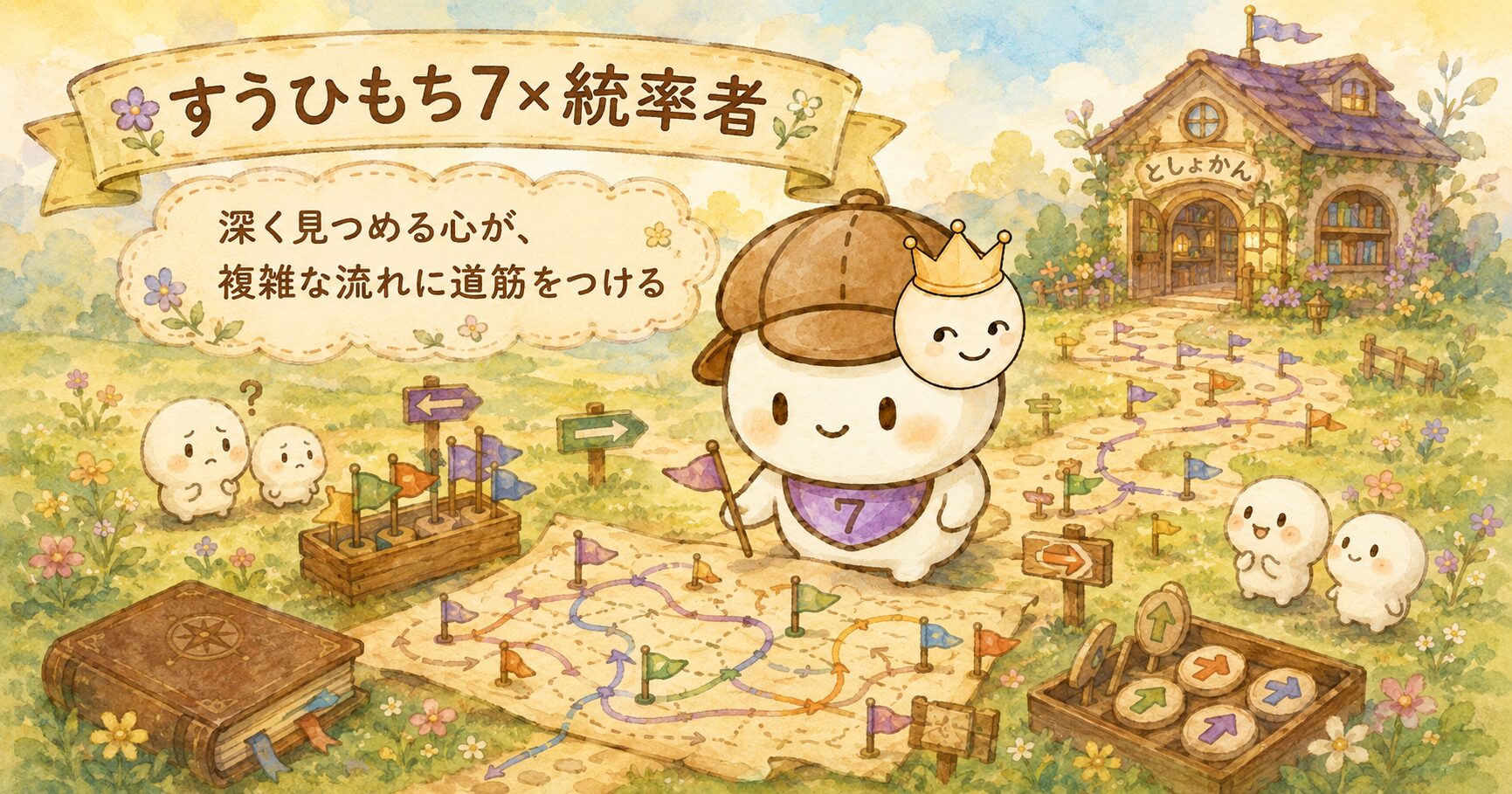 すうひもち7×統率者とは？深く見つめる心が、複雑な流れに道筋をつけるタイプ