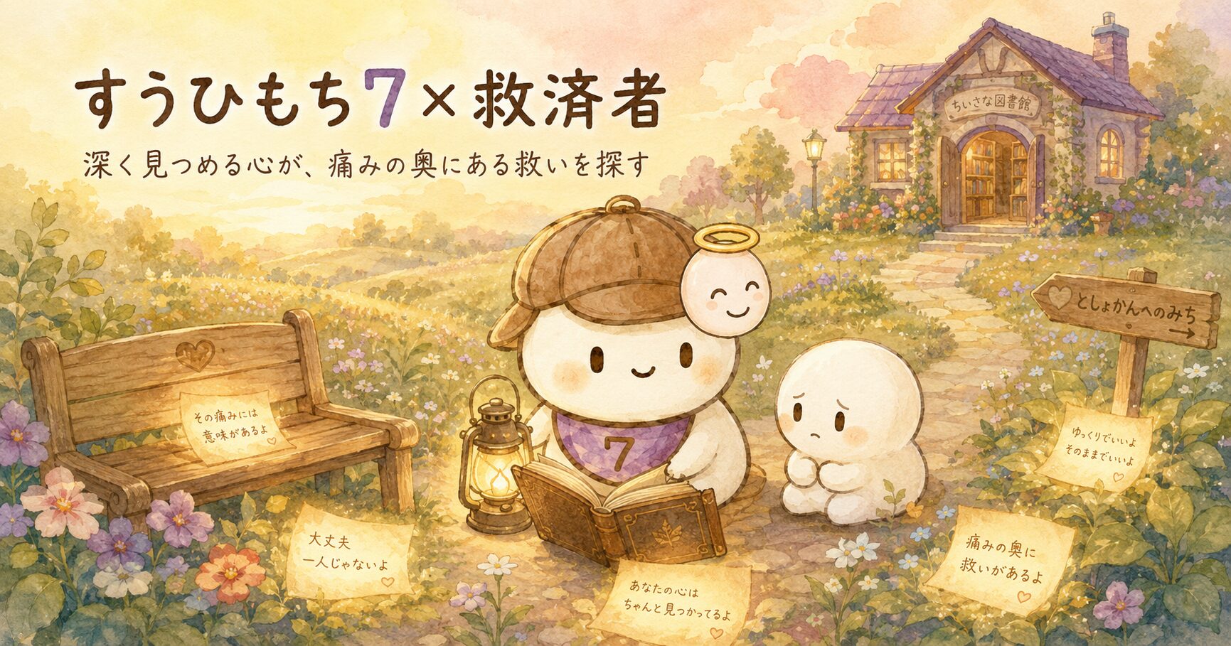 すうひもち7×救済者とは？深く見つめる心が、痛みの奥にある救いを探すタイプ