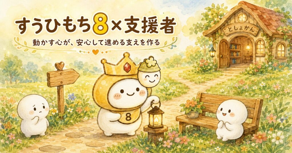 すうひもち8×支援者とは？動かす心が、安心して進める支えを作るタイプ