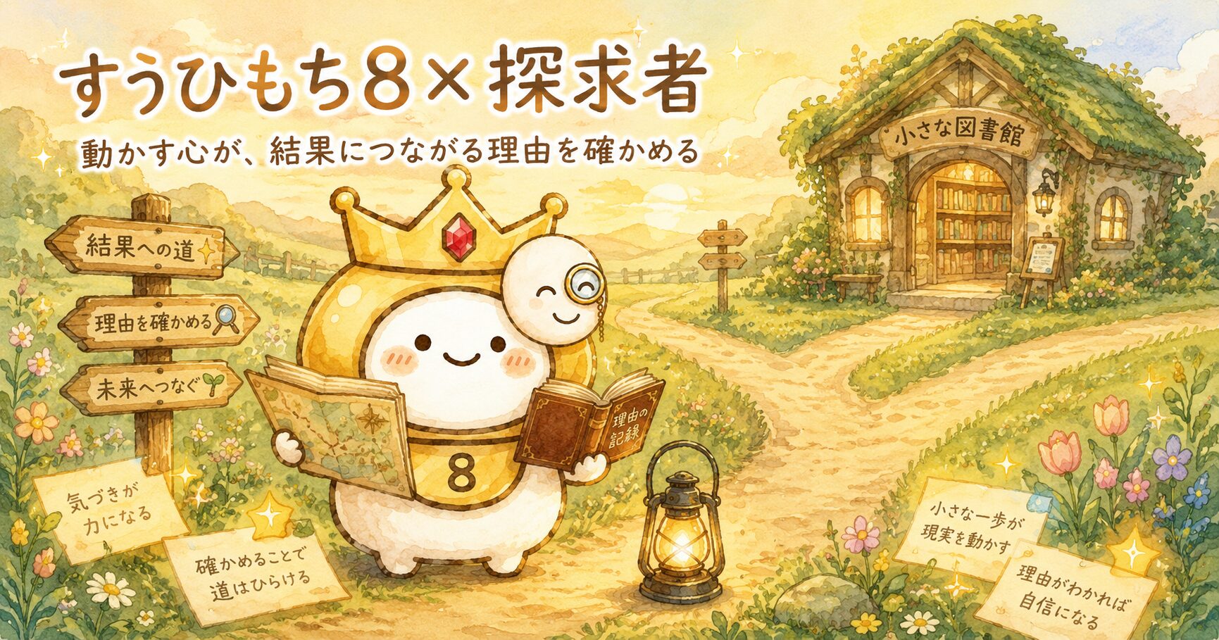すうひもち8×探求者とは？動かす心が、結果につながる理由を確かめるタイプ