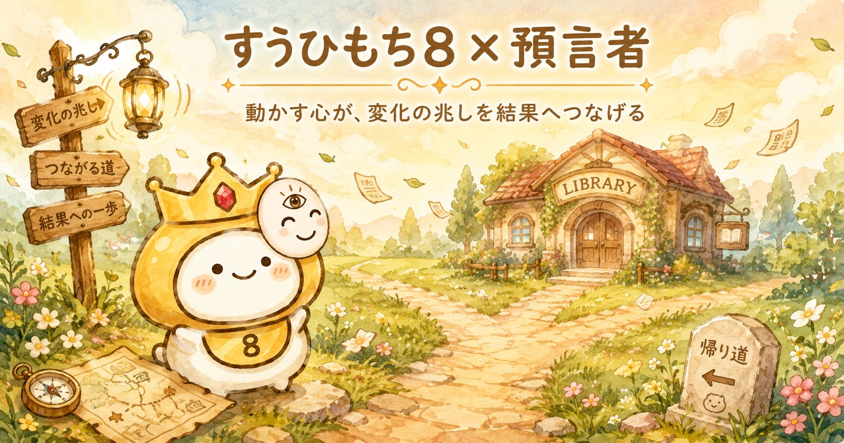 すうひもち8×預言者とは？動かす心が、変化の兆しを結果へつなげるタイプ