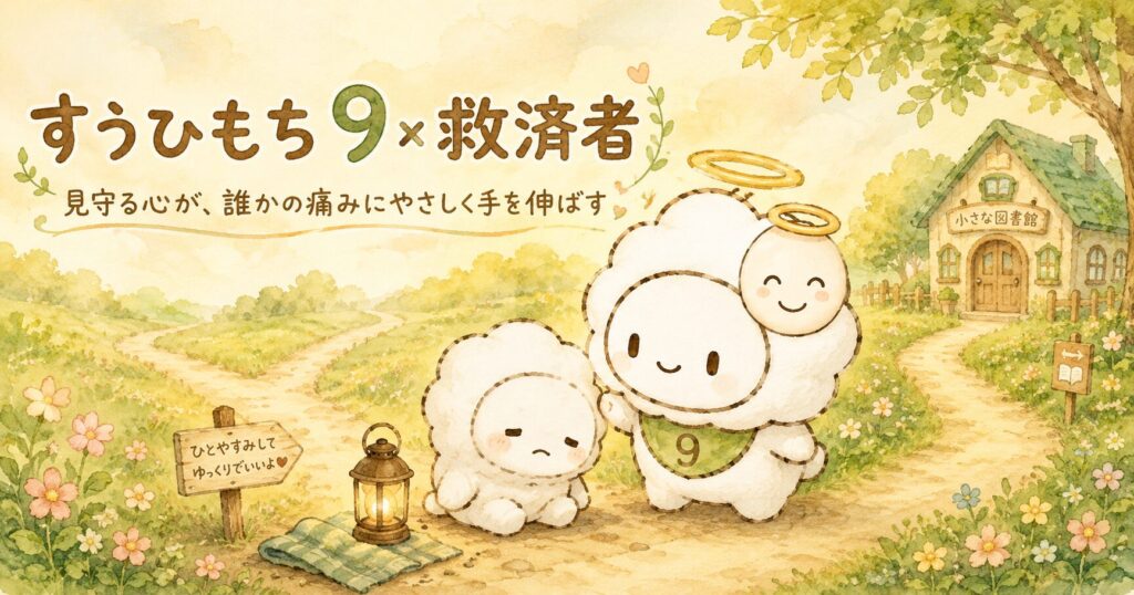 すうひもち9×救済者とは？見守る心が、誰かの痛みにやさしく手を伸ばすタイプ